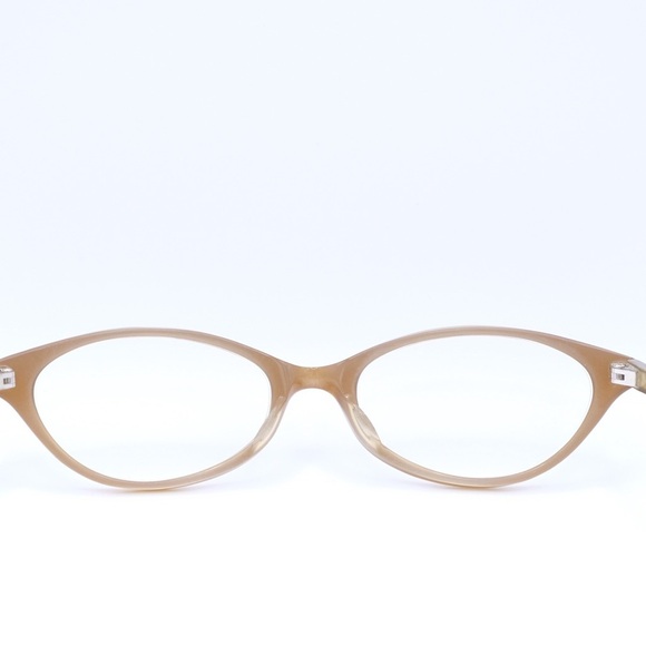Vintage Oliver Peoples OP-590 CA/LA Green Brown Grain CAT EYE Japan - Picture 8 of 10